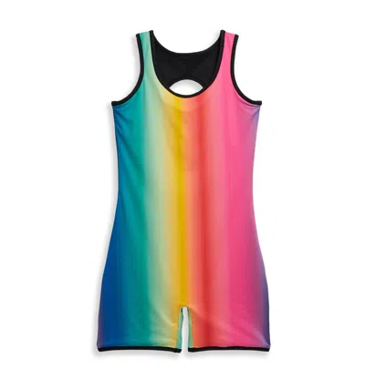 Tomboyx Swim 6" Reversible Sleeveless Unisuit In Multi