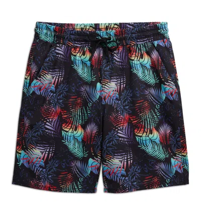 Tomboyx Swim 9" Lined Board Shorts Heavy Weight- Palm Dreams In Blue