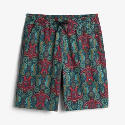 Tomboyx Swim 9" Lined Board Shorts Light Weight In Green