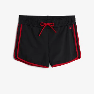 Tomboyx Swim High Waisted Boy Short In Black