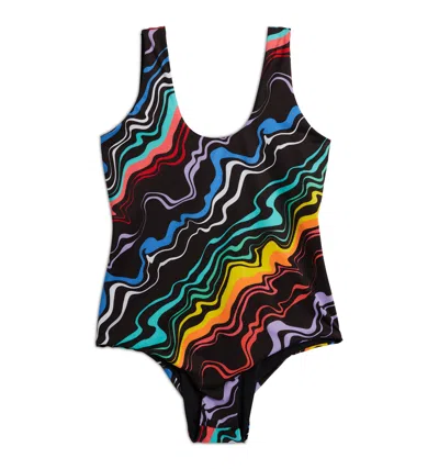 Tomboyx Swim Reversible One-piece In Black