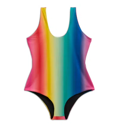 Tomboyx Swim Reversible One-piece In Multi