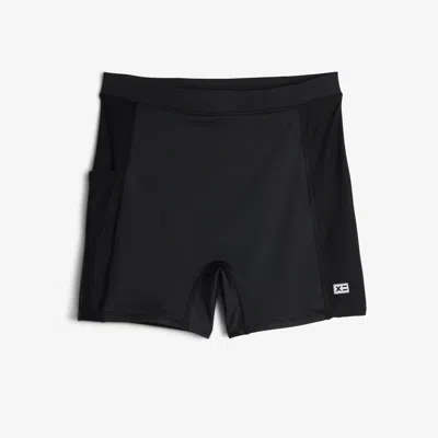 Tomboyx Swim Solarmesh 4.5" Shorts In Black
