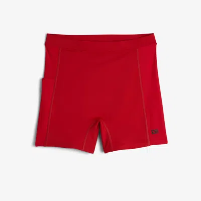 Tomboyx Swim Solarmesh 4.5" Shorts In Red
