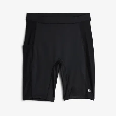 Tomboyx Swim Solarmesh 9" Shorts In Black