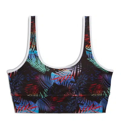 Tomboyx Swim Straight Up Longline Top In Black