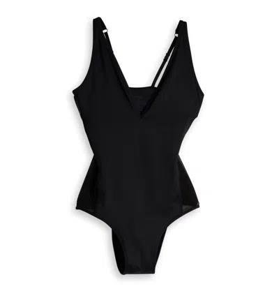 Tomboyx Swim Tucking One-piece In Black