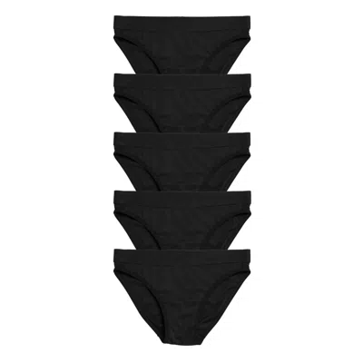 Tomboyx Tucking Bikini 5-pack In Black