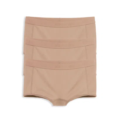 Tomboyx Tucking Boy Shorts 3-pack In X= Chai