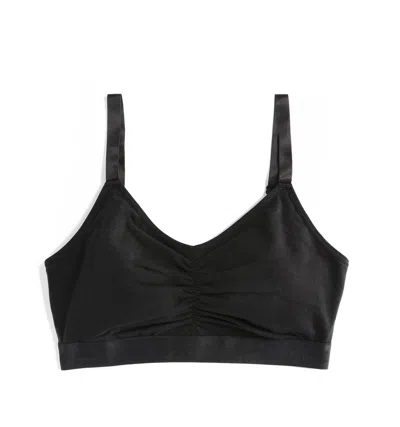 Tomboyx V Neck Bralette In Black