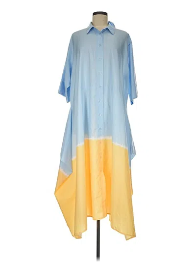 Pre-owned Tome Casual Dress In Blue