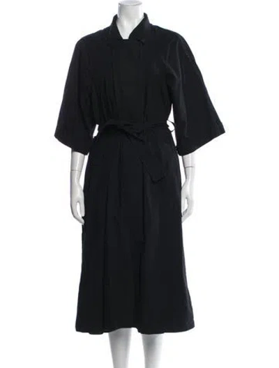 Pre-owned Tome Coat In Blue