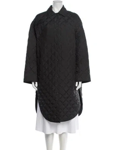 Pre-owned Tome Coat In Gray