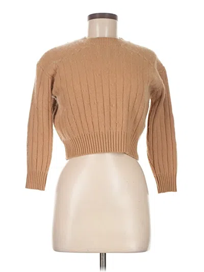 Pre-owned Tome Collective Turtleneck Sweater In Brown