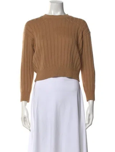 Pre-owned Tome Crew Neck Sweater In Brown