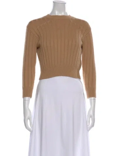 Pre-owned Tome Crew Neck Sweater In Neutral