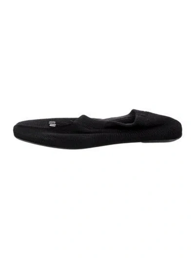 Pre-owned Tome Flats In Black