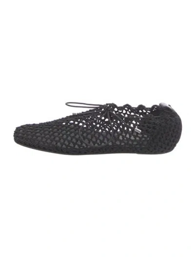 Pre-owned Tome Flats In Black