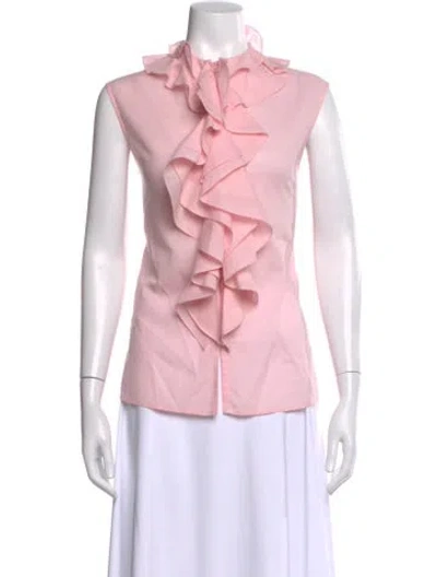 Pre-owned Tome Sleeveless Blouse In Pink