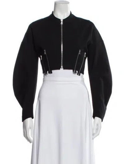 Pre-owned Tome Virgin Wool Bolero In Black