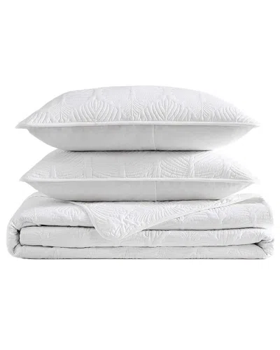 TOMMY BAHAMA TOMMY BAHAMA LINE PALM REVERSIBLE QUILT SET