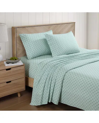 TOMMY BAHAMA TOMMY BAHAMA 200 THREAD COUNT COASTAL BATIK PERCALE SHEET SET