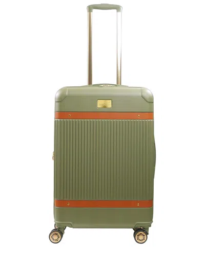 Tommy Bahama 26.5 Hardside Expandable Spinner With Stripes In Green