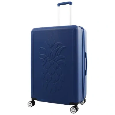 Tommy Bahama 30" Hardside Spinner Luggage With 3d Pineapple In Blue