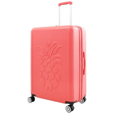 Tommy Bahama 30" Hardside Spinner Luggage With 3d Pineapple In Orange