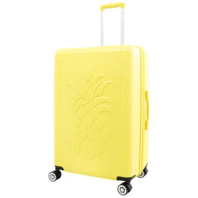 Tommy Bahama 30" Hardside Spinner Luggage With 3d Pineapple In Yellow