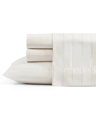 TOMMY BAHAMA TOMMY BAHAMA 300 THREAD COUNT PALMA STRIPE SATEEN SHEET SET