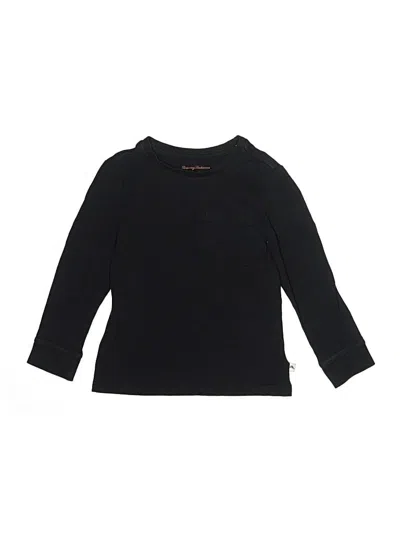 Pre-owned Tommy Bahama Kids' 3/4 Sleeve T-shirt In Black