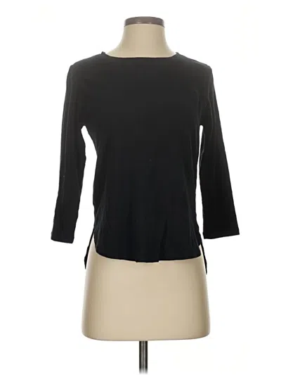 Pre-owned Tommy Bahama 3/4 Sleeve T-shirt In Black