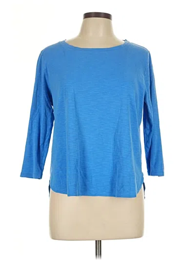 Pre-owned Tommy Bahama 3/4 Sleeve T-shirt In Blue