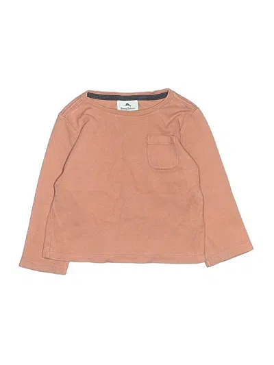 Pre-owned Tommy Bahama Kids' 3/4 Sleeve T-shirt In Brown
