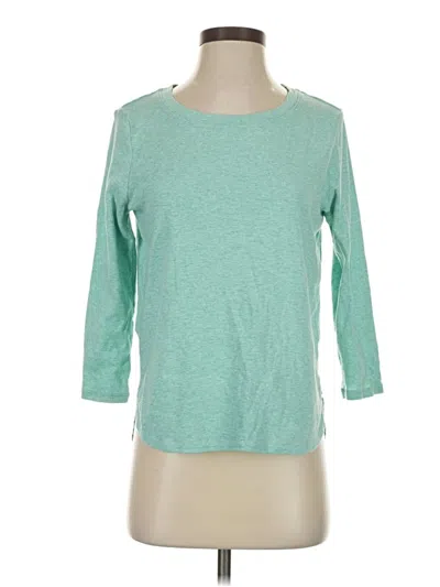 Pre-owned Tommy Bahama 3/4 Sleeve T-shirt In Green