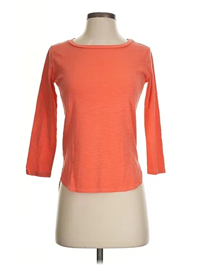 Pre-owned Tommy Bahama 3/4 Sleeve T-shirt In Orange