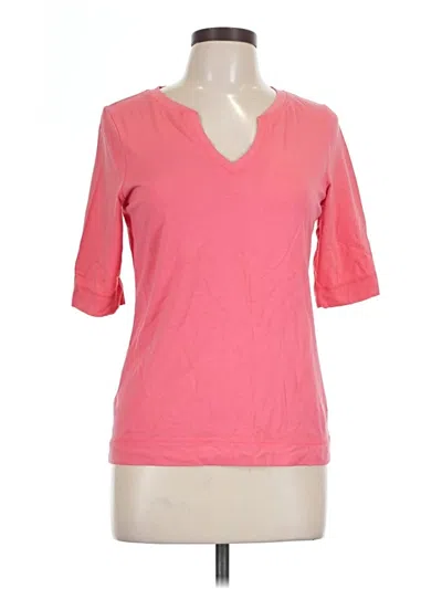Pre-owned Tommy Bahama 3/4 Sleeve T-shirt In Pink