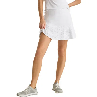 Tommy Bahama Abby Eyelet Skirt In White