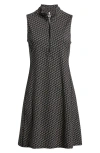 Tommy Bahama Abby Puerto Palms Sleeveless Dress In Black
