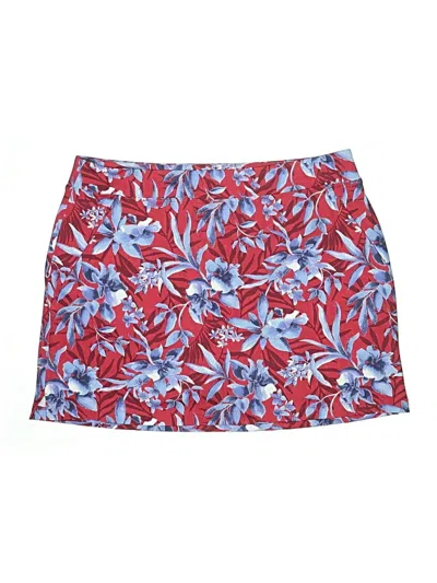 Pre-owned Tommy Bahama Active Skort In Red