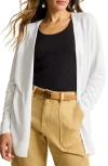 Tommy Bahama New Aruba Zip Front Stretch Cotton Jacket In White