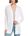 Tommy Bahama Addison Beach Linen-blend Cardigan In White