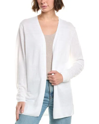 Tommy Bahama Addison Beach Linen-blend Cardigan In White