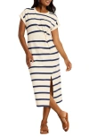 Tommy Bahama Agua Twisted Midi Dress In White