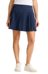 Tommy Bahama Alicia Pleated Skort In Brown