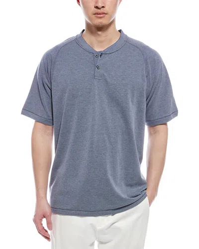 Tommy Bahama Alki Point Henley In Blue