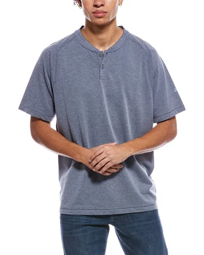 Tommy Bahama Alki Point Henley In Blue