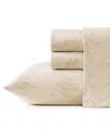 Tommy Bahama All Over Palms 300-thread Count Cotton 4-pc. Sheet Set, Queen In Neutral