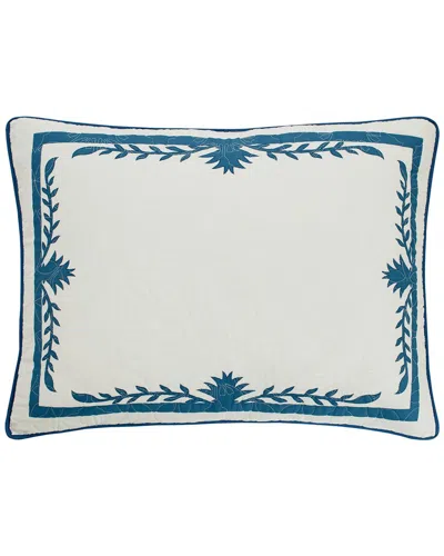 Tommy Bahama Aloha Pineapple Sham In Blue